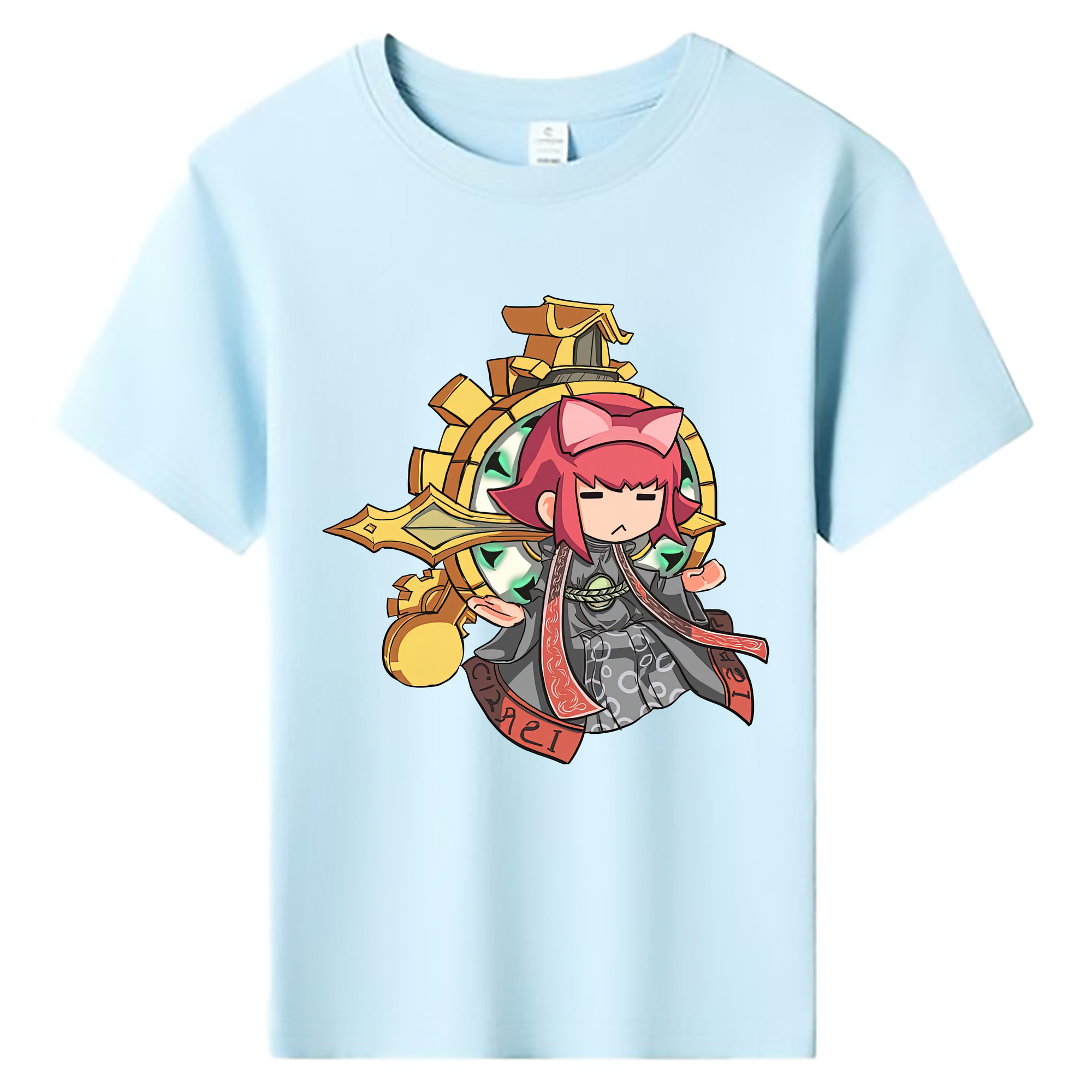 （画像用） リーグ・オブ・レジェンド League of Legends LOL 綿100％キッズTシャツ（フロントプリント）
